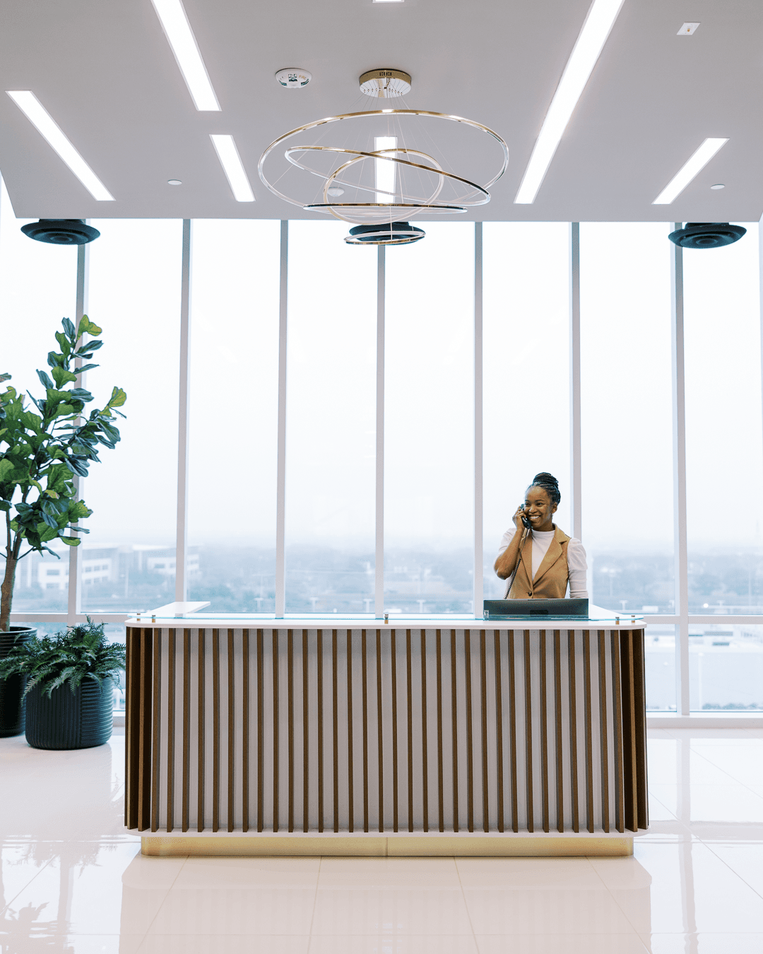Receptionist at Lucid Private Offices in Plano, TX
