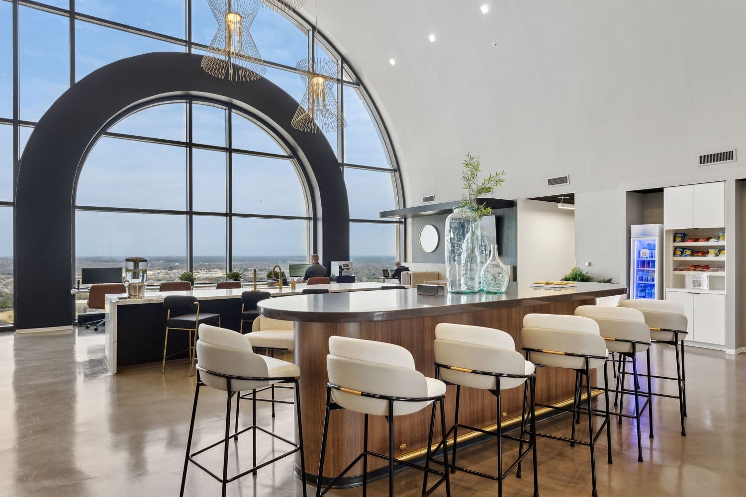 Coworking area at Lucid Private Offices - Northpark / Central Expressway