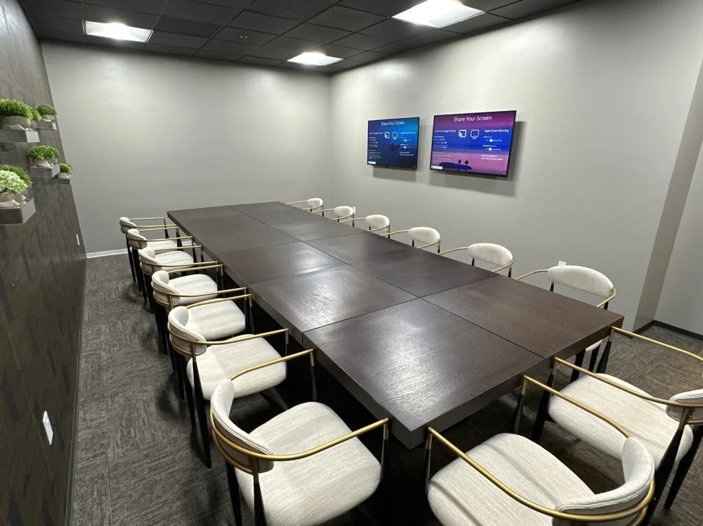 The Deere Conference Room at Lucid Private Offices