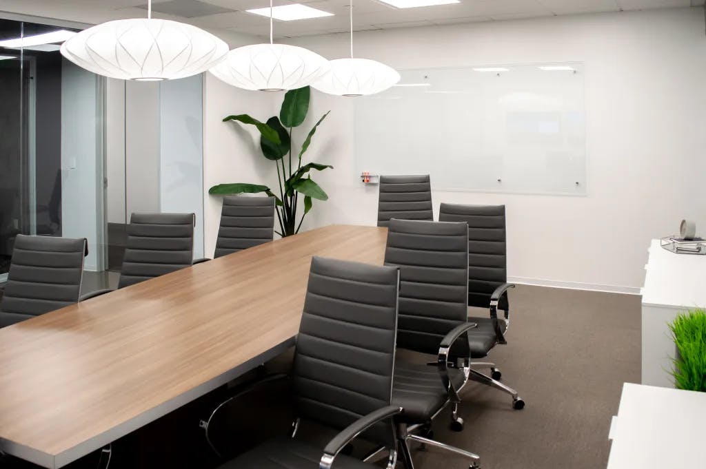 The Fleming Conference Room at Lucid Private Offices