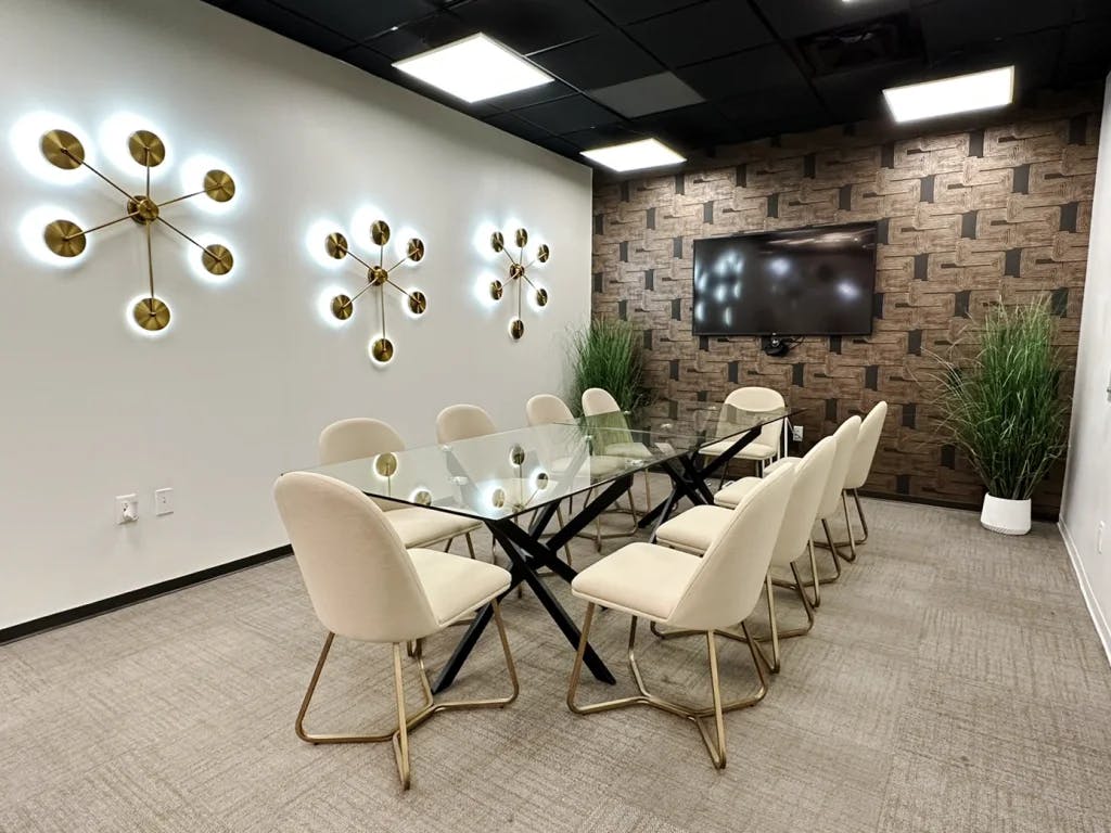 The Scanlan Conference Room at Lucid Private Offices