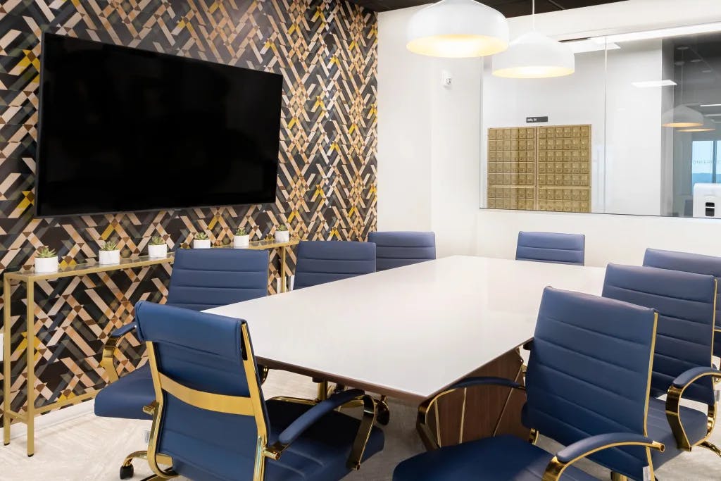 The Guteneberg Conference Room at Lucid Private Offices