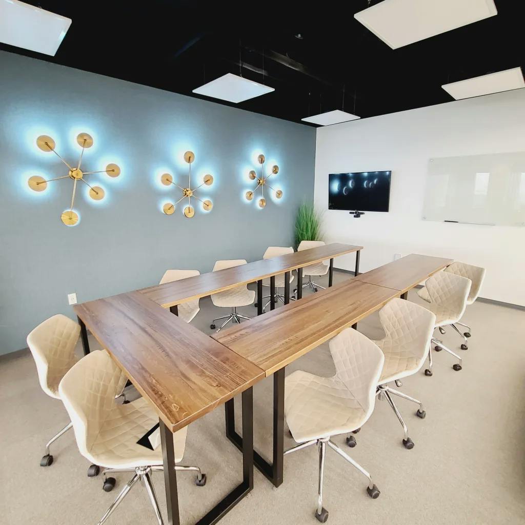 The Graham Conference Room at Lucid Private Offices