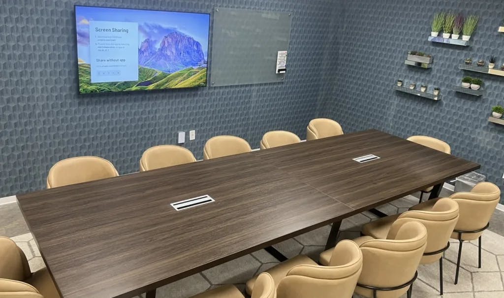 The Whitney Conference Room at Lucid Private Offices