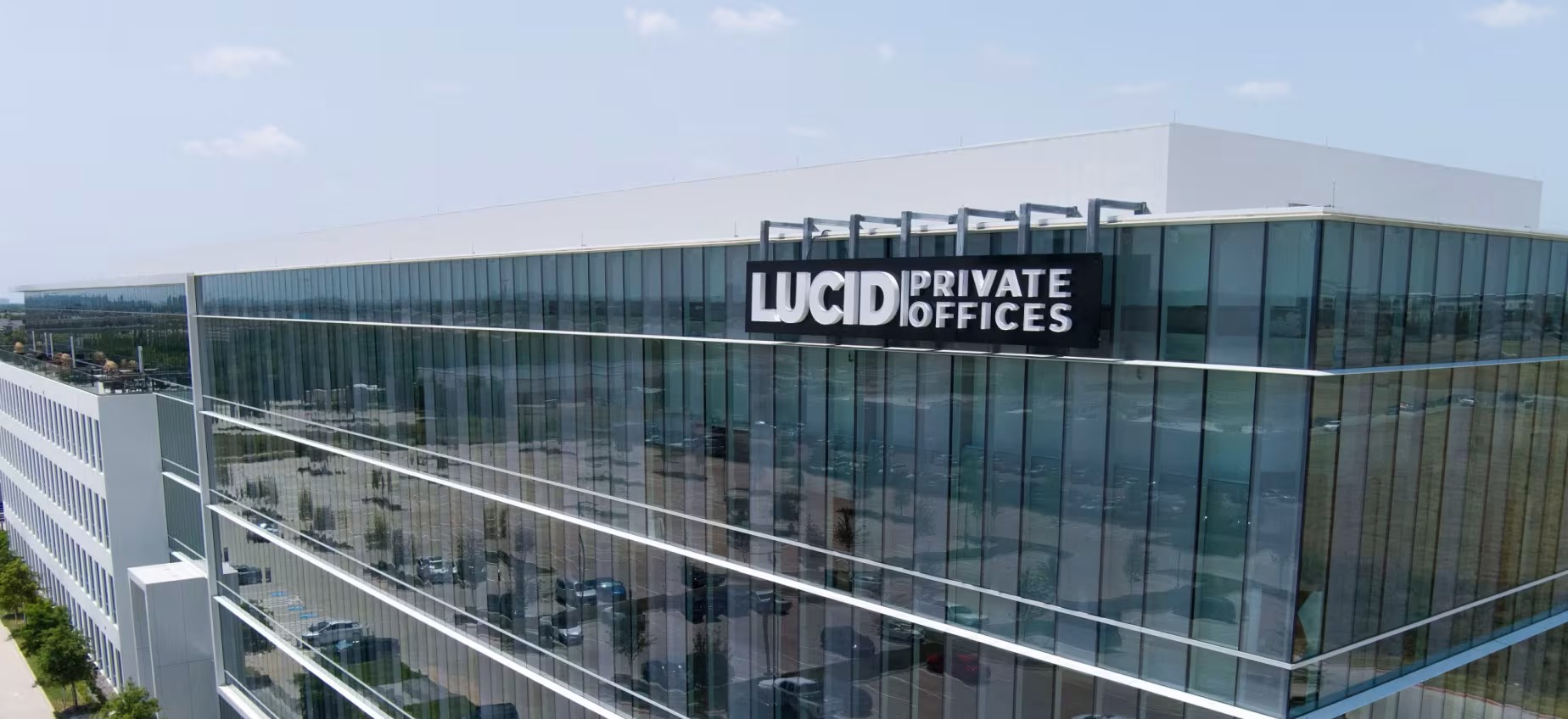 Exterior of Lucid Private Offices - West Plano / Willow Bend